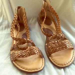 B.O.C. Leather strap sandals